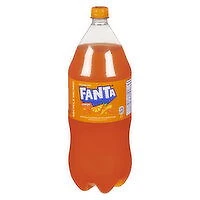 FANTA - Sparkling Beverage, Orange Soda, 2 Litre