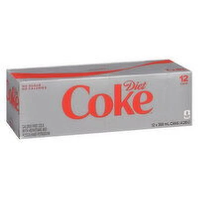 Coca-Cola - Diet Coke 355mL Cans, 12 Each