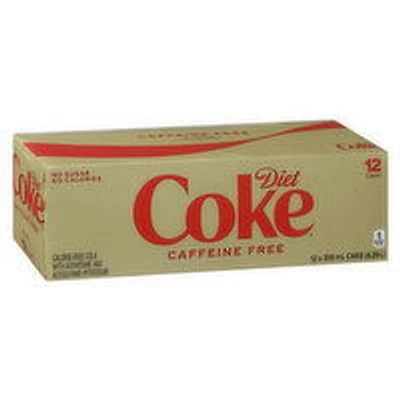 Coca-Cola - Diet Coke Caffeine Free 355mL Cans, 12 Each