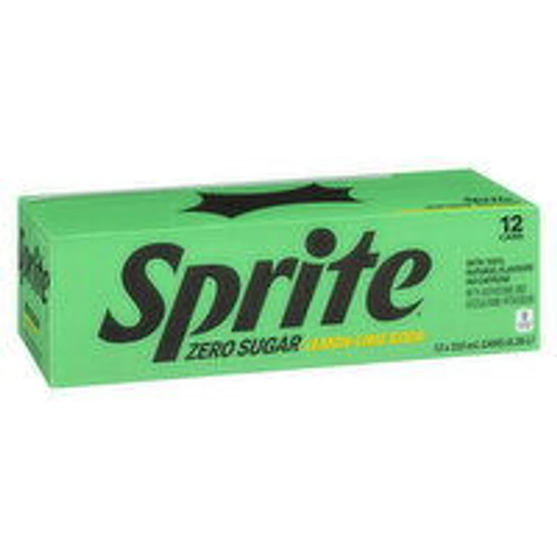 Sprite - Zero Sugar 355mL Cans, 12 Each