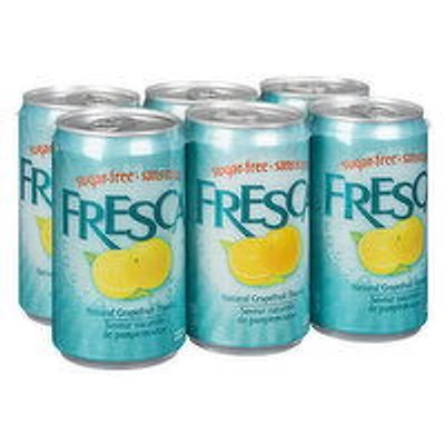 Fresca - Sparkling Soda Sugar Free - Mini Cans, 6 Each