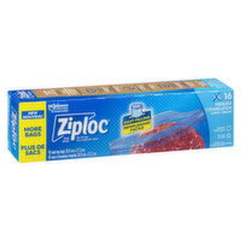 Ziploc - Easy Filling Seal Top Bags, 16 Each