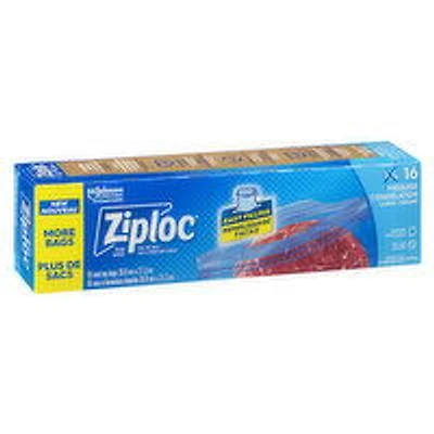 Ziploc - Easy Filling Seal Top Bags, 16 Each