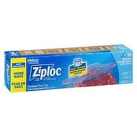 Ziploc - Easy Filling Seal Top Bags, 16 Each
