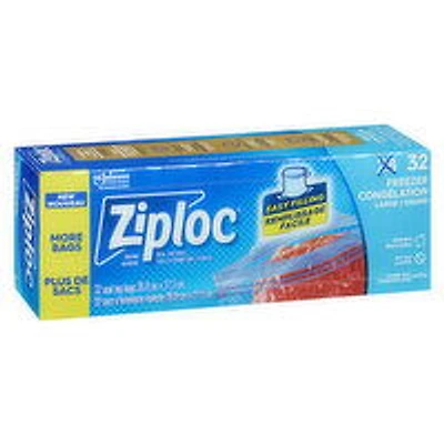 Ziploc - Freezer Bags Family Pack - Large, 28 Each