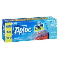 Ziploc - Freezer Bags Family Pack - Large, 28 Each