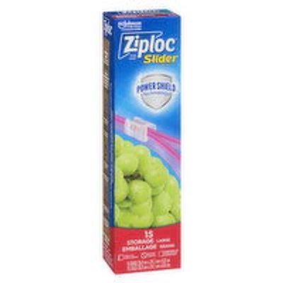 Ziploc - Slider Storage Bags Large, 15 Each