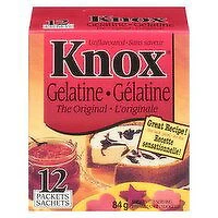 Knox - Unflavoured Gelatin, 84 Gram