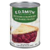 E.D. Smith - Strawberry Rhubarb Pie Filling, 540 Millilitre