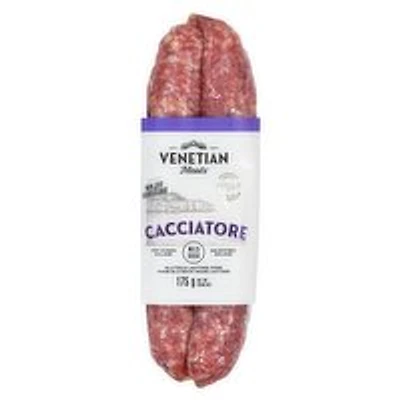 Venetian Meats - Cacciatore Dry Cured Salami, Mild, 175 Gram