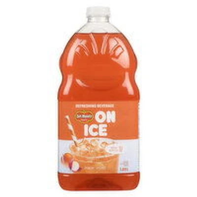 Del Monte - On Ice Peach - Lychee Beverage, 1.89 Litre