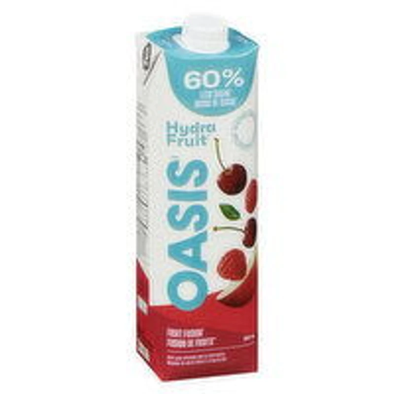 Oasis - Hydrafruit Fruit Fusion Beverage, 960 Millilitre