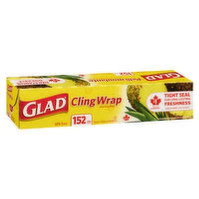 Glad - ClingWrap, Plastic Wrap 152m, 1 Each