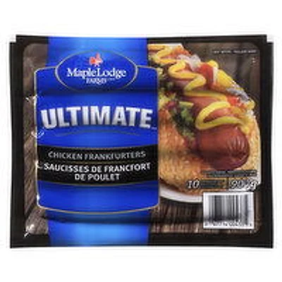 Maple Lodge Farms - Ultimate Chicken Frankfurters, 10 Each