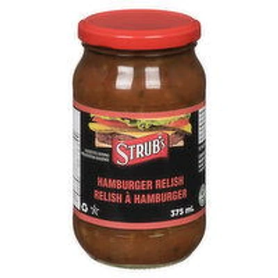 Strubs - Hamburger Relish, 375 Millilitre