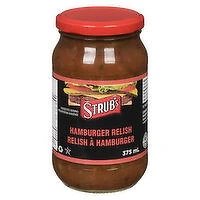 Strubs - Hamburger Relish, 375 Millilitre