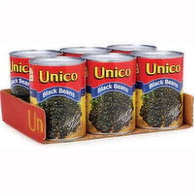 Unico - Black Beans, 6 Each