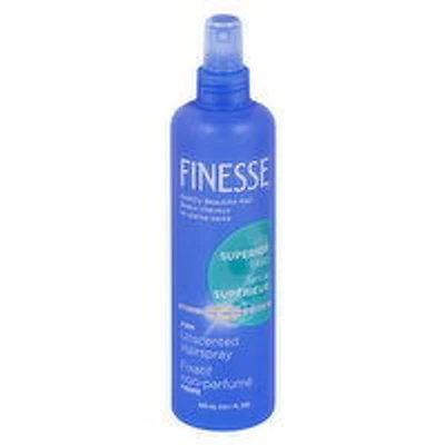 Finesse - Firn Hold Unscented Hairspray, 300 Millilitre
