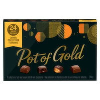 Pot Of Gold - Caramels Chocolates, 244 Gram