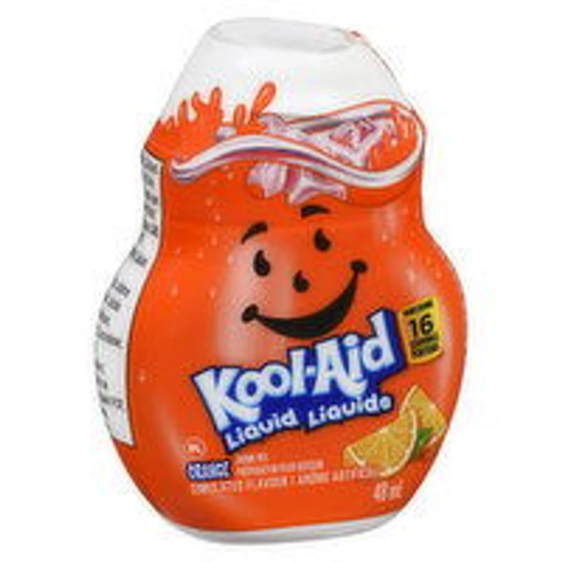 Kool-Aid - Liquid Orange Drink Mix, 48 Millilitre