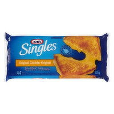 Kraft - Singles Original Cheddar Cheese, 44 Slices, 825 Gram