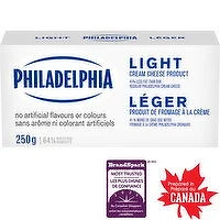 Philadelphia - Light Cream Cheese Spread, 250 Gram