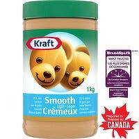 Kraft - Smooth Light Peanut Butter, 1 Kilogram