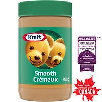 Kraft - Kraft Smooth Peanut Butter, 500 g Jar, 500 Gram