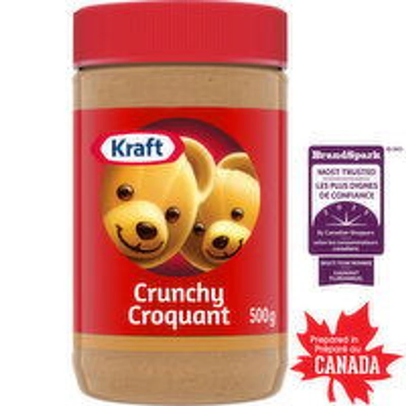 Kraft - Crunchy Peanut Butter, 500 Gram