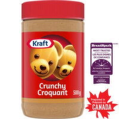 Kraft - Crunchy Peanut Butter, 500 Gram