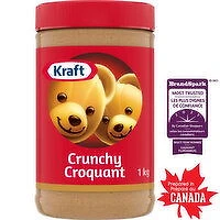 Kraft - Crunchy Peanut Butter, 1 Kilogram