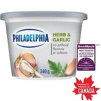 Philadelphia - Herb & Garlic Cream Cheese, 340 Gram