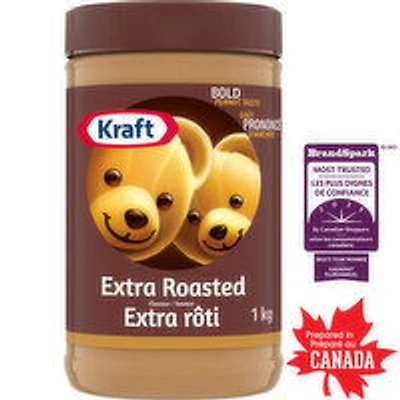 Kraft - Peanut Butter Extra Roasted, 1 Kilogram