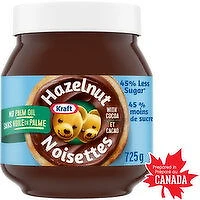 Kraft - Hazelnut Spread Less Sugar, 725 Gram