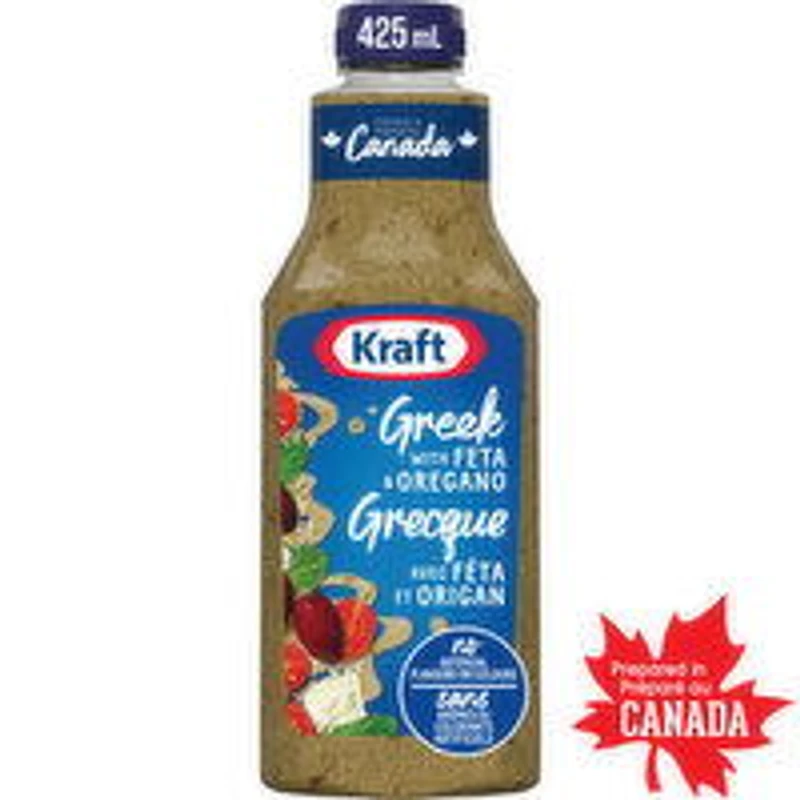 Kraft - Greek Feta Oregano Dressing, 425 Millilitre