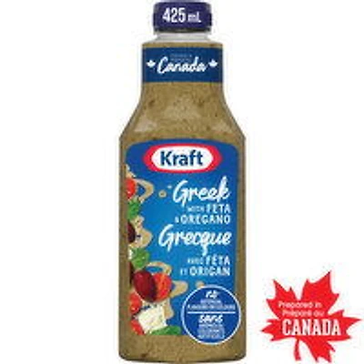 Kraft - Greek Feta Oregano Dressing, 425 Millilitre