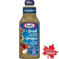 Kraft - Greek Feta Oregano Dressing, 425 Millilitre