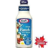 Kraft - Ranch Bacon Dressing, 425 Millilitre