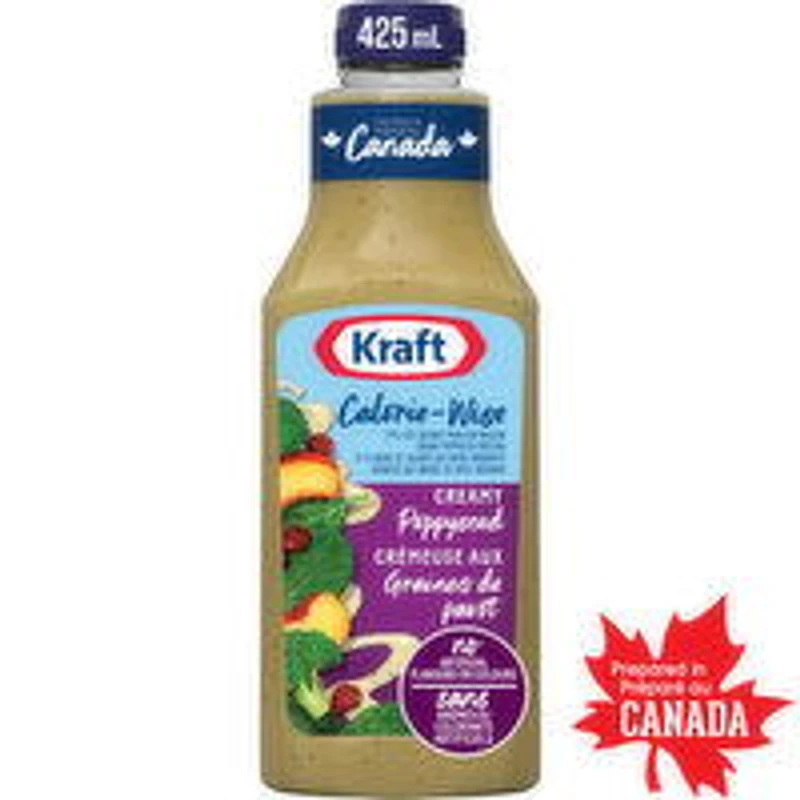 Kraft - Calorie-Wise Creamy Poppyseed Dressing, 425 Millilitre