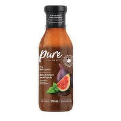 Pure J.L. Kraft - Pure Fig Balsamic Dressing & Marinade, 355 Millilitre