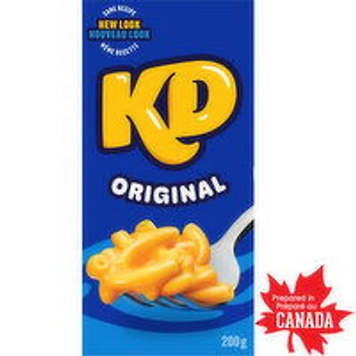 Kraft - Original Macaroni and Cheese Dinner,, 200 Gram