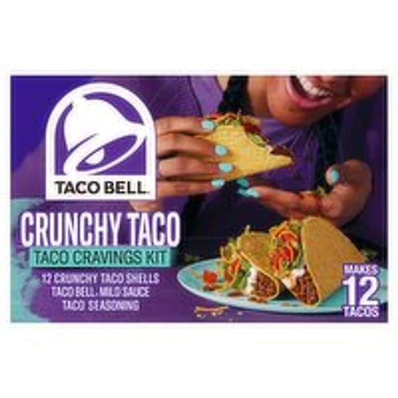 Taco Bell - Crunchy Taco Dinner Kit, 260 Gram
