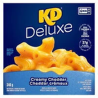 Kraft - Deluxe Creamy Cheddar Pasta and Cheese Sauce, Frozen Dinner, 340 Gram