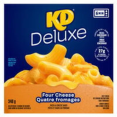 Kraft - Deluxe Four Cheese Pasta and Sauce, Frozen Dinner, 340 Gram