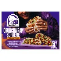 Taco Bell - Crunchy Wrap Supreme, 642 Gram