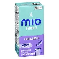 Mio - Grape Hydrate Powder, 10 Packets, 45 Gram