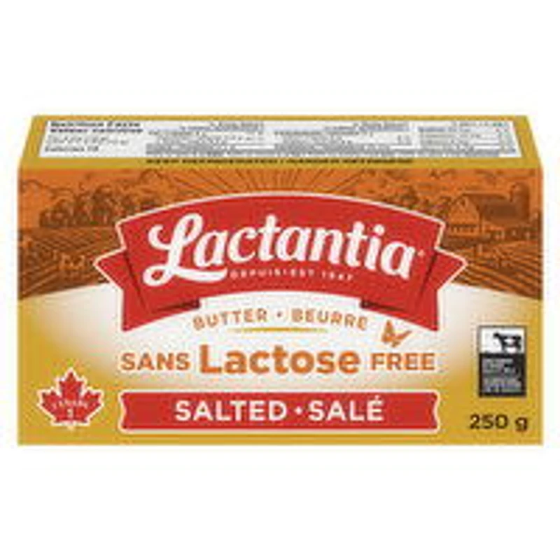 Lactantia - Lactose Free Salted Butter, 250 Gram