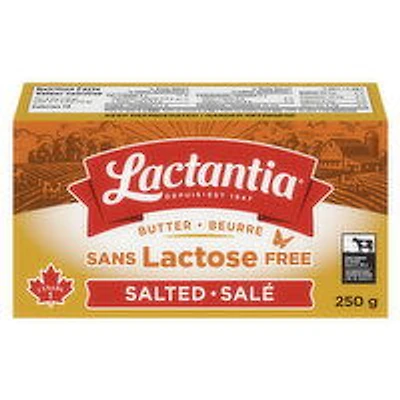Lactantia - Lactose Free Salted Butter, 250 Gram
