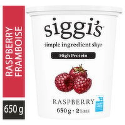 Siggi's - Raspberry Skyr Yogurt 2%, 650 Gram