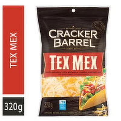 Cracker Barrel - Tex Mex Shredded Cheese, 320 Gram